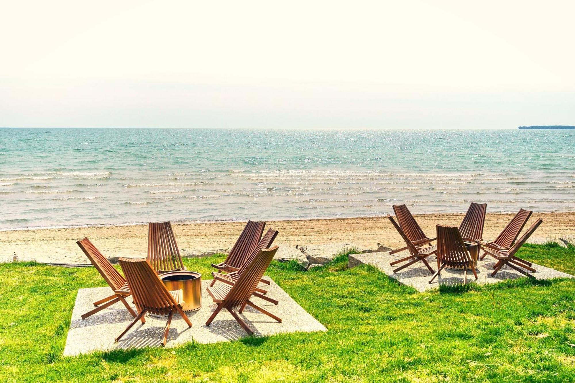 The Long Beach Resort - Beachfront Cottages & Townhouse Suites Wainfleet المظهر الخارجي الصورة