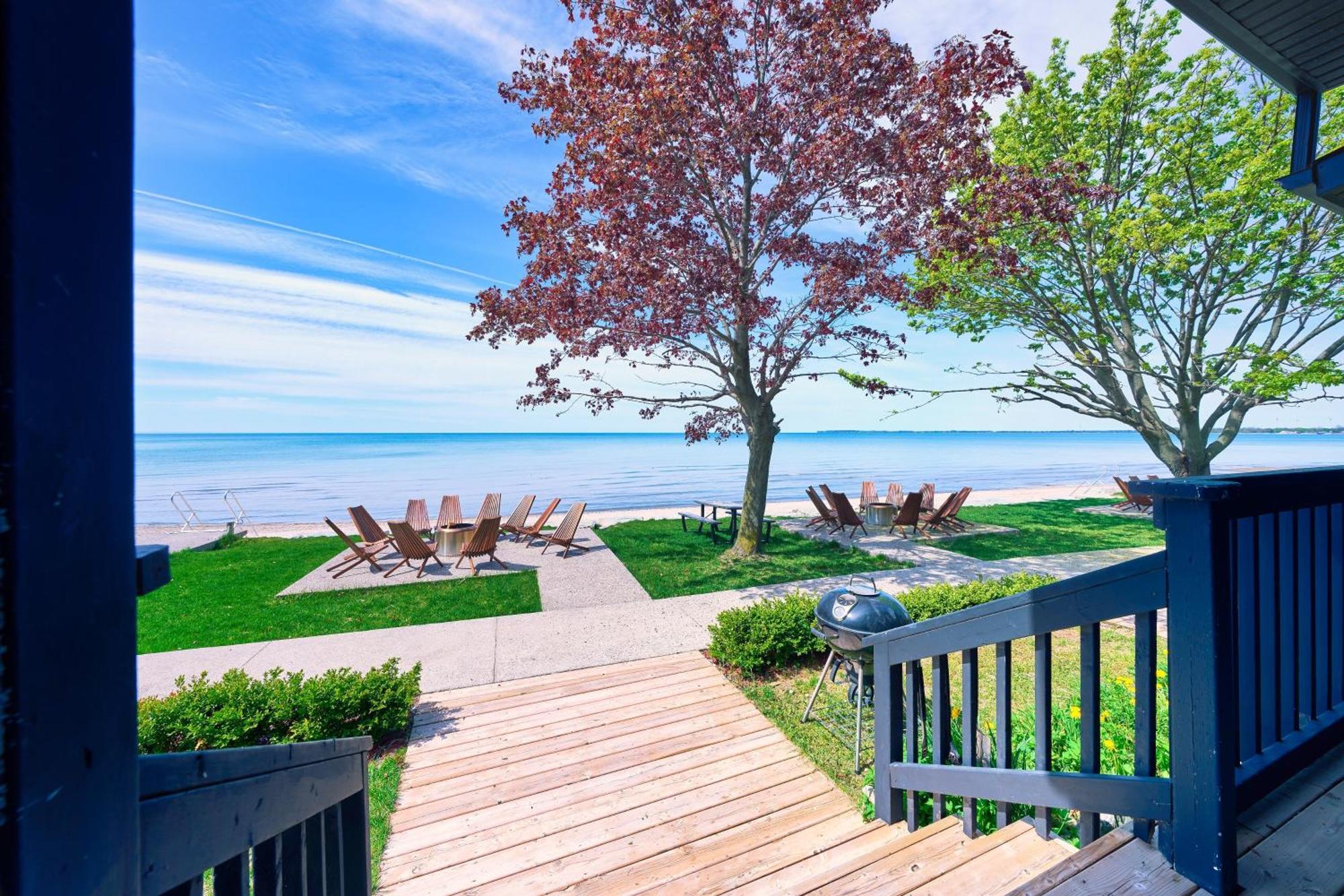 The Long Beach Resort - Beachfront Cottages & Townhouse Suites Wainfleet المظهر الخارجي الصورة